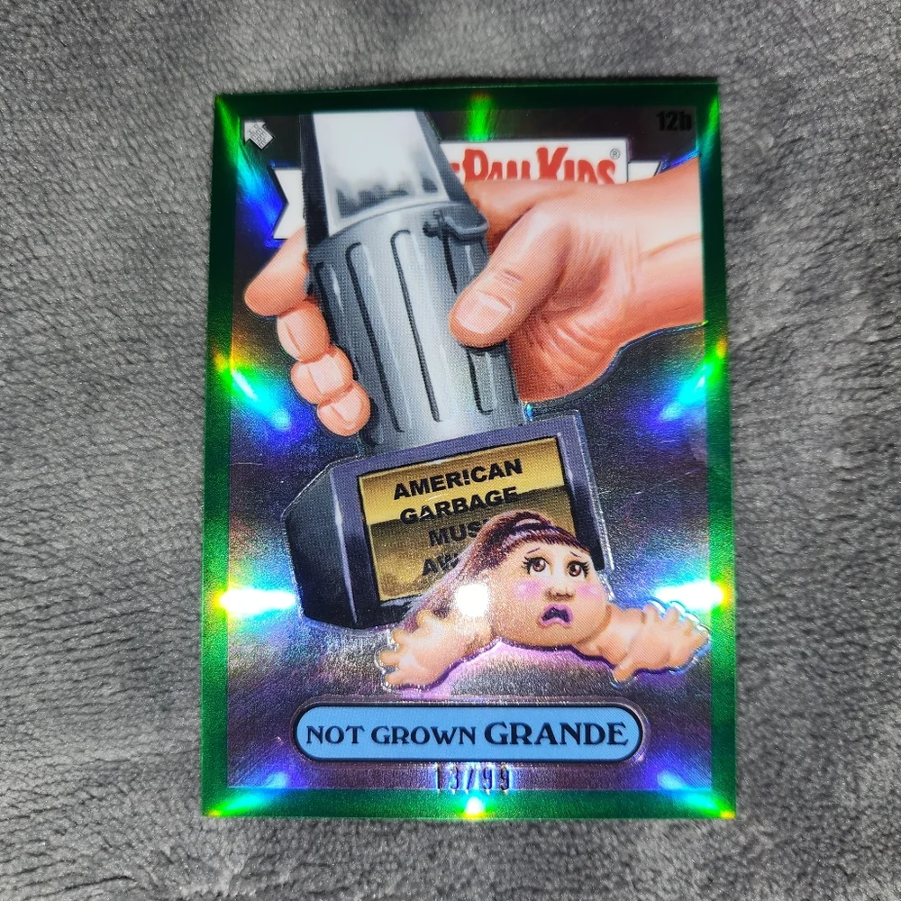 Topps Garbage Pail Kids Music Awards Not Grown Grande /99 - Picture 8 of 11